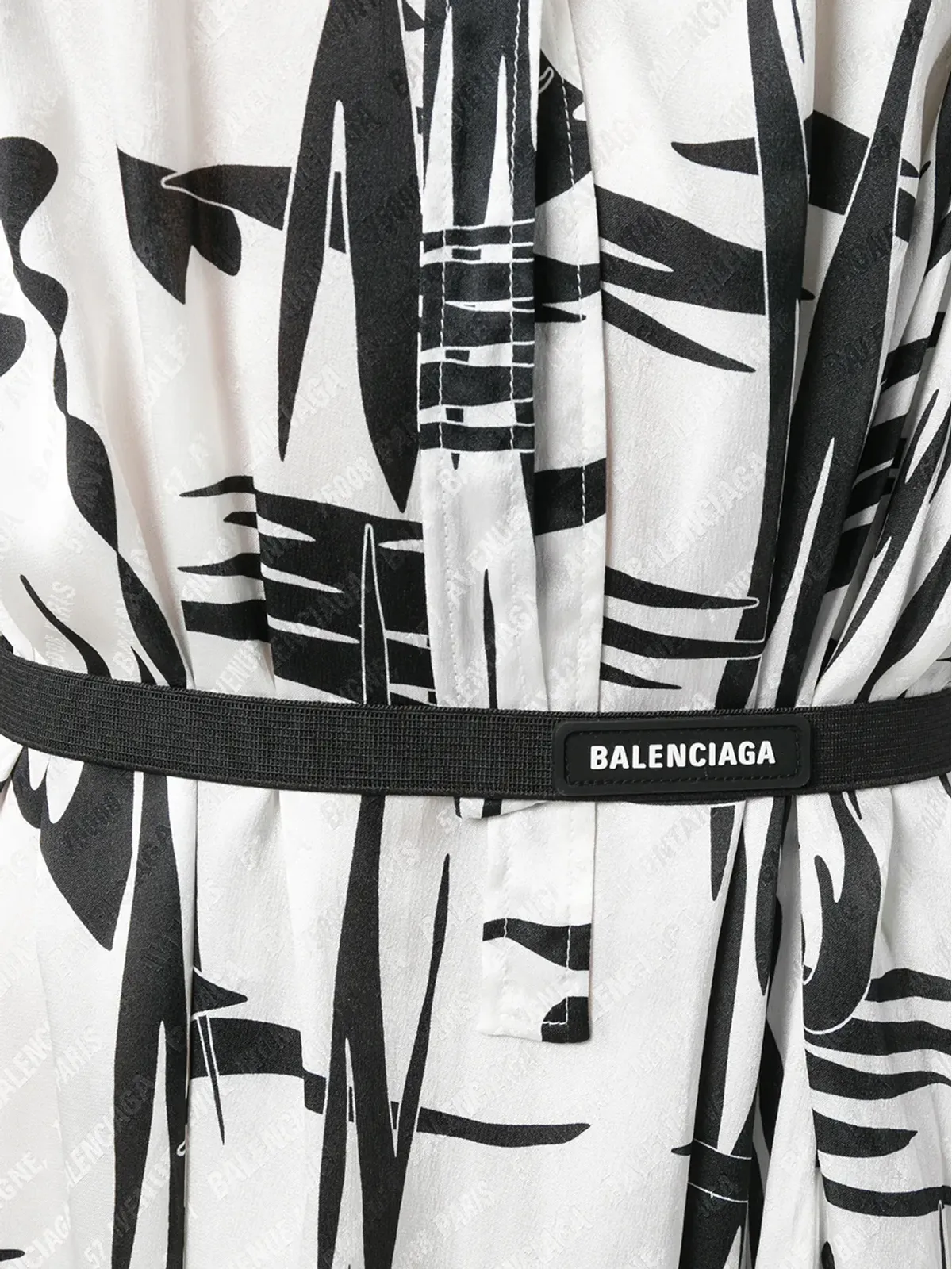 Balenciaga シルクドレス（ホワイト） - 画像5