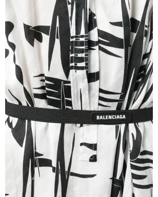 Balenciaga シルクドレス（ホワイト） - サムネイル5