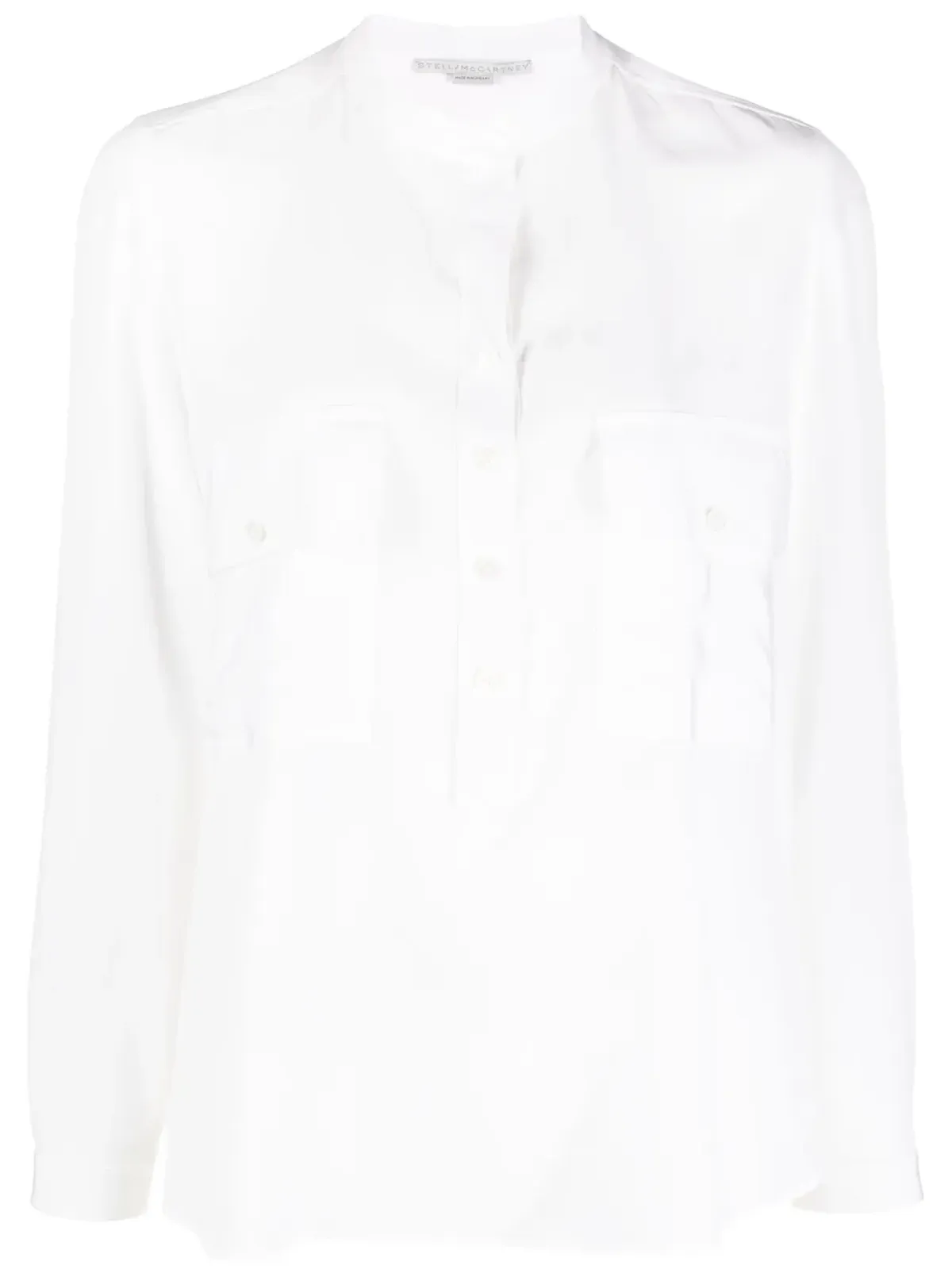 Stella McCartney ノーカラーシャツ - 画像2