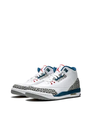 Jordan Kids エアジョーダン 3 レトロ OG BG True Blue スニーカー - ホワイト - サムネイル2