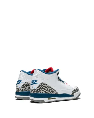 Jordan Kids エアジョーダン 3 レトロ OG BG True Blue スニーカー - ホワイト - サムネイル3