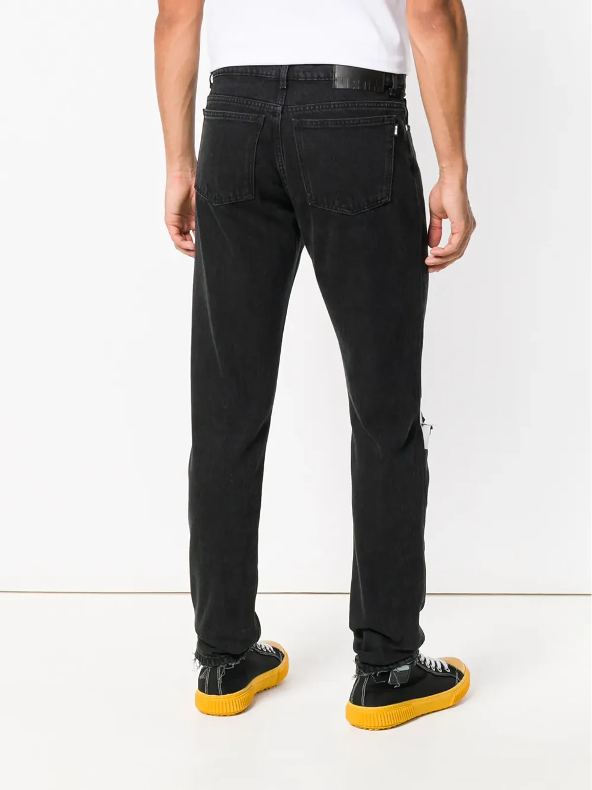 MSGM リップドロゴジーンズ - 画像4