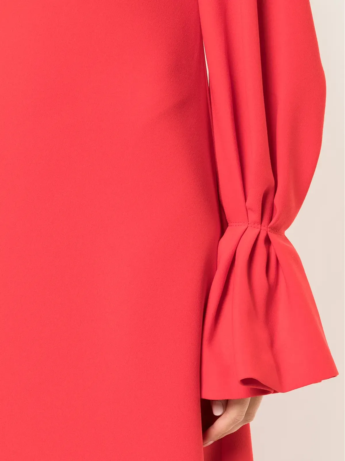 Carolina Herrera ロングスリーブ・ルーズドレス - 画像5