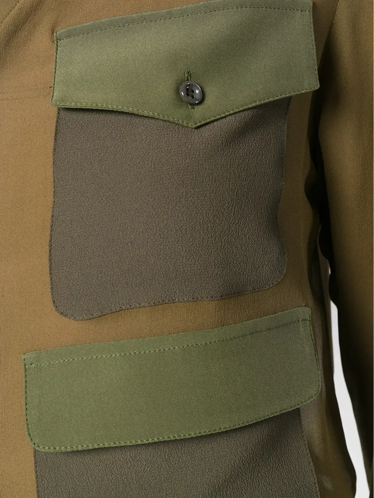 Altuzarra silk shirt - Green - 画像5