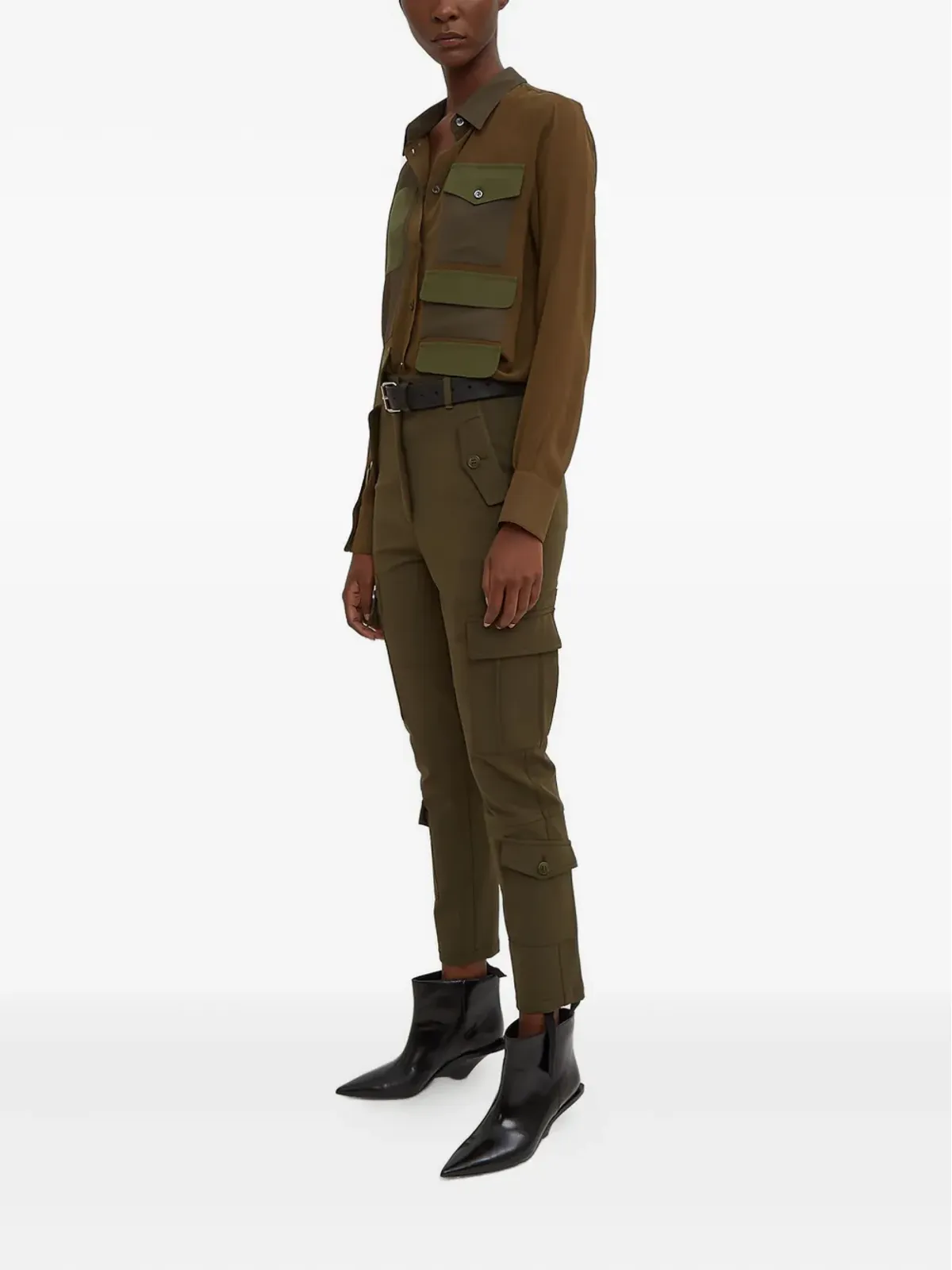 Altuzarra silk shirt - Green - 画像2