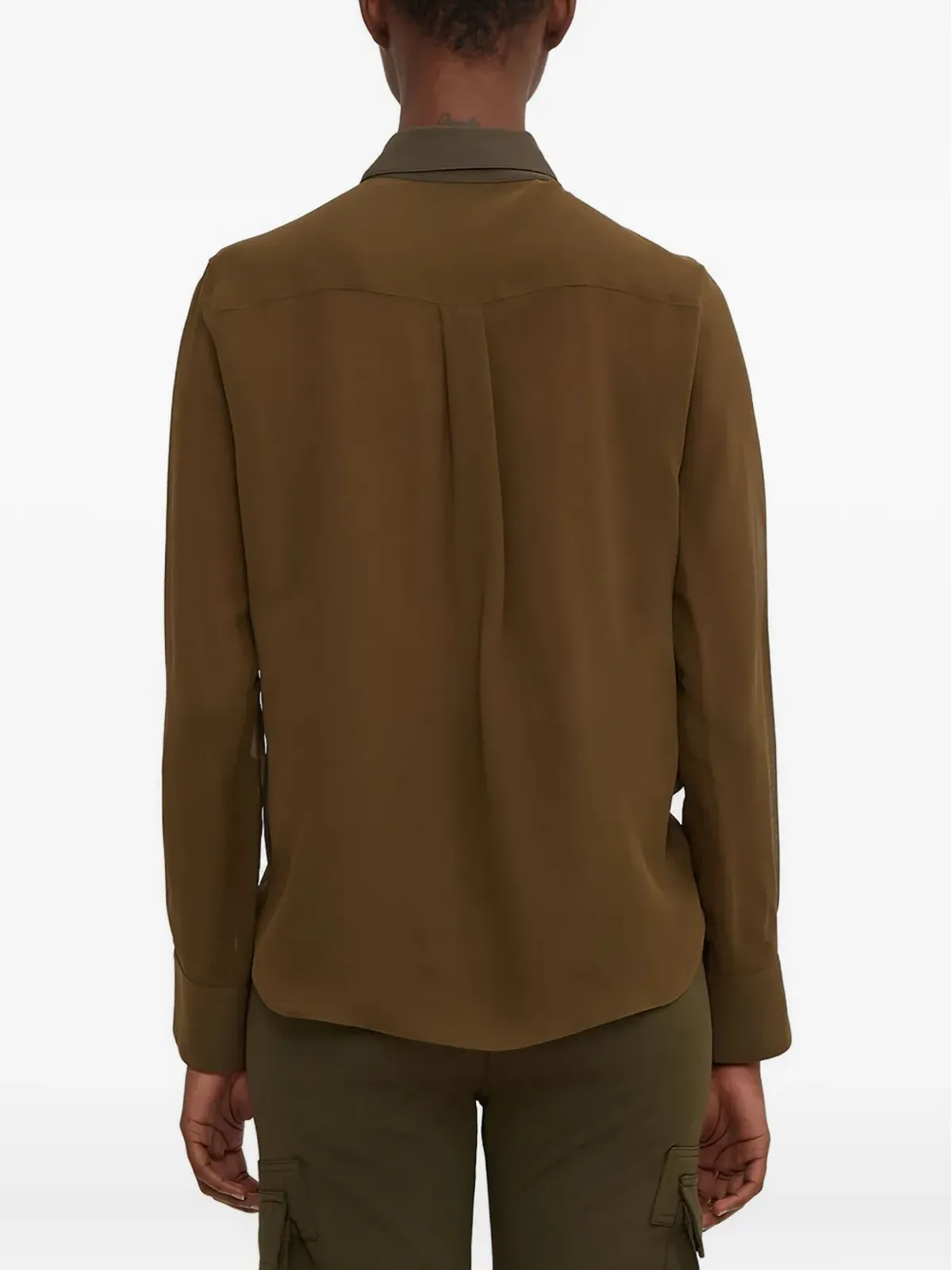 Altuzarra silk shirt - Green - 画像4