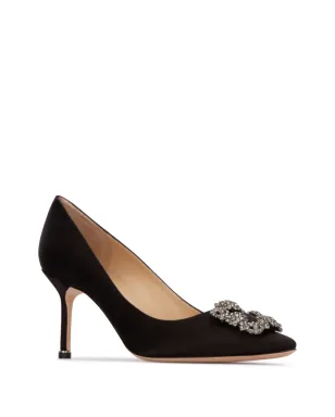 Manolo Blahnik ハンギシパンプス ブラック - サムネイル2