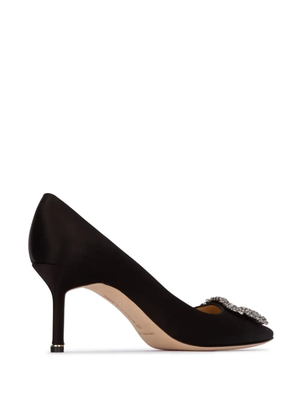 Manolo Blahnik ハンギシパンプス ブラック - 画像3