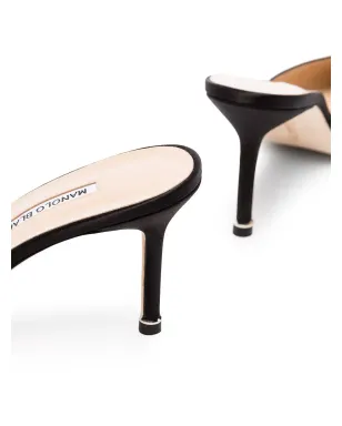 Manolo Blahnik Hangisi アップリケ付きミュール - サムネイル5