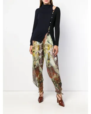Jean Paul Gaultier Vintage テーパードシアーパンツ - Yellow - サムネイル2