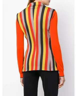 Jean Paul Gaultier Pre-Owned ストライプ ダブルブレスト ウエストコート（イエロー） - サムネイル4