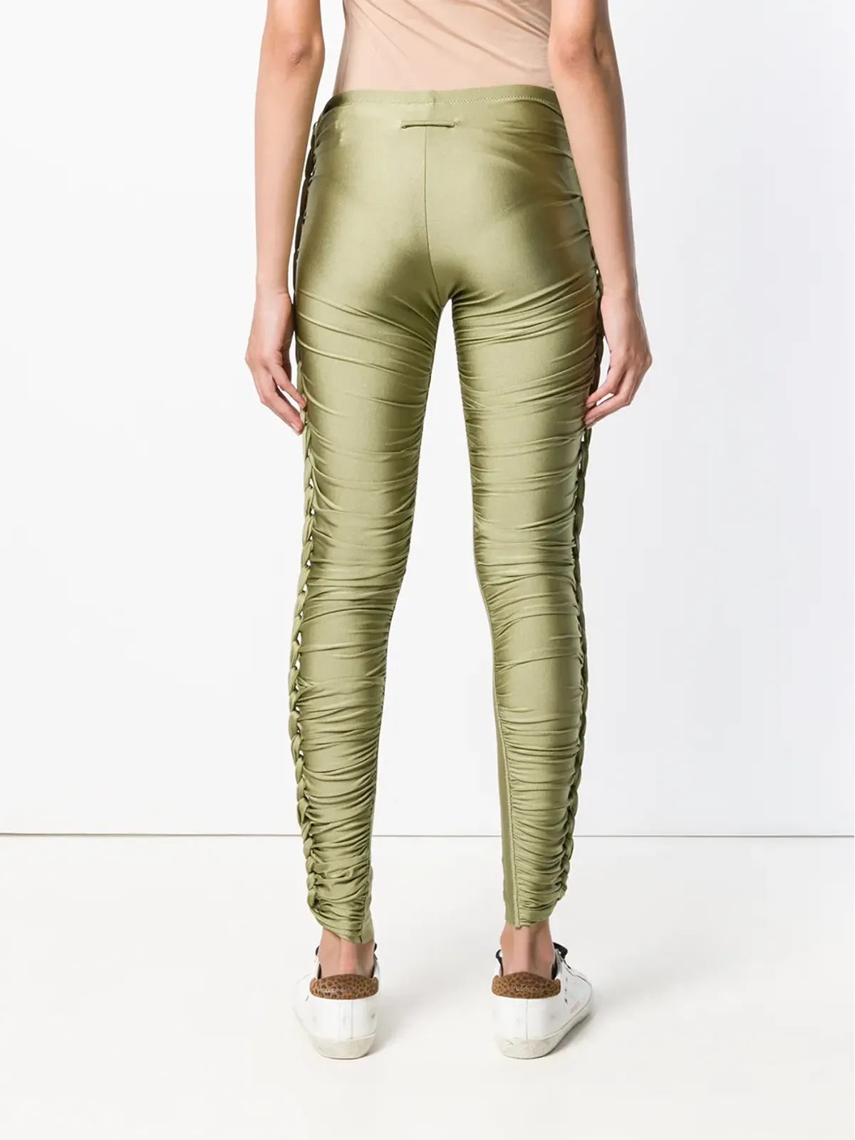 Jean Paul Gaultier Pre-Owned 編み込みサイドパンツ - 画像4