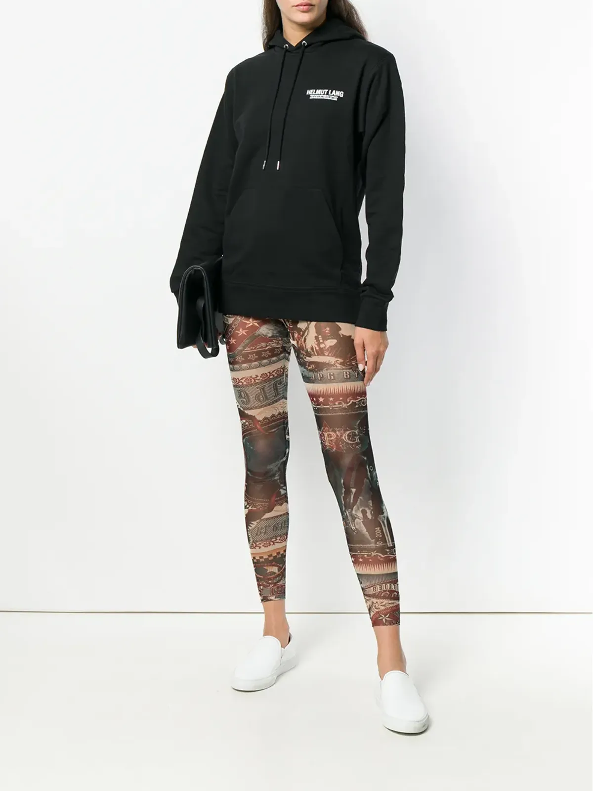 Jean Paul Gaultier プリント入りシアーなフィットパンツ - 画像2