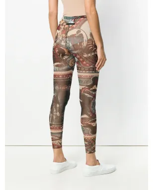 Jean Paul Gaultier プリント入りシアーなフィットパンツ - サムネイル4