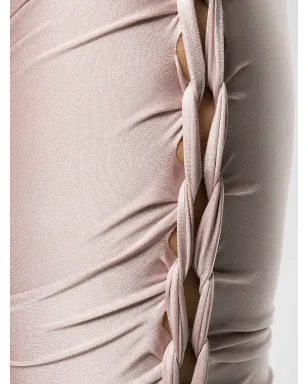 Jean Paul Gaultier Pre-Owned ストレッチプライテッドギャザー パンツ - サムネイル5