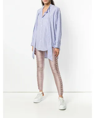Jean Paul Gaultier Pre-Owned ストレッチプライテッドギャザー パンツ - サムネイル2