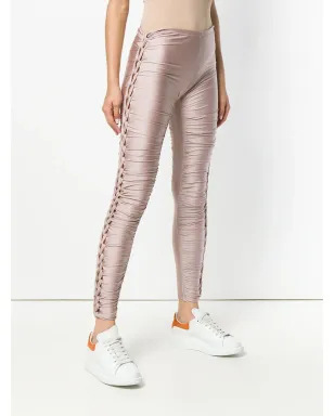 Jean Paul Gaultier Pre-Owned ストレッチプライテッドギャザー パンツ - サムネイル3