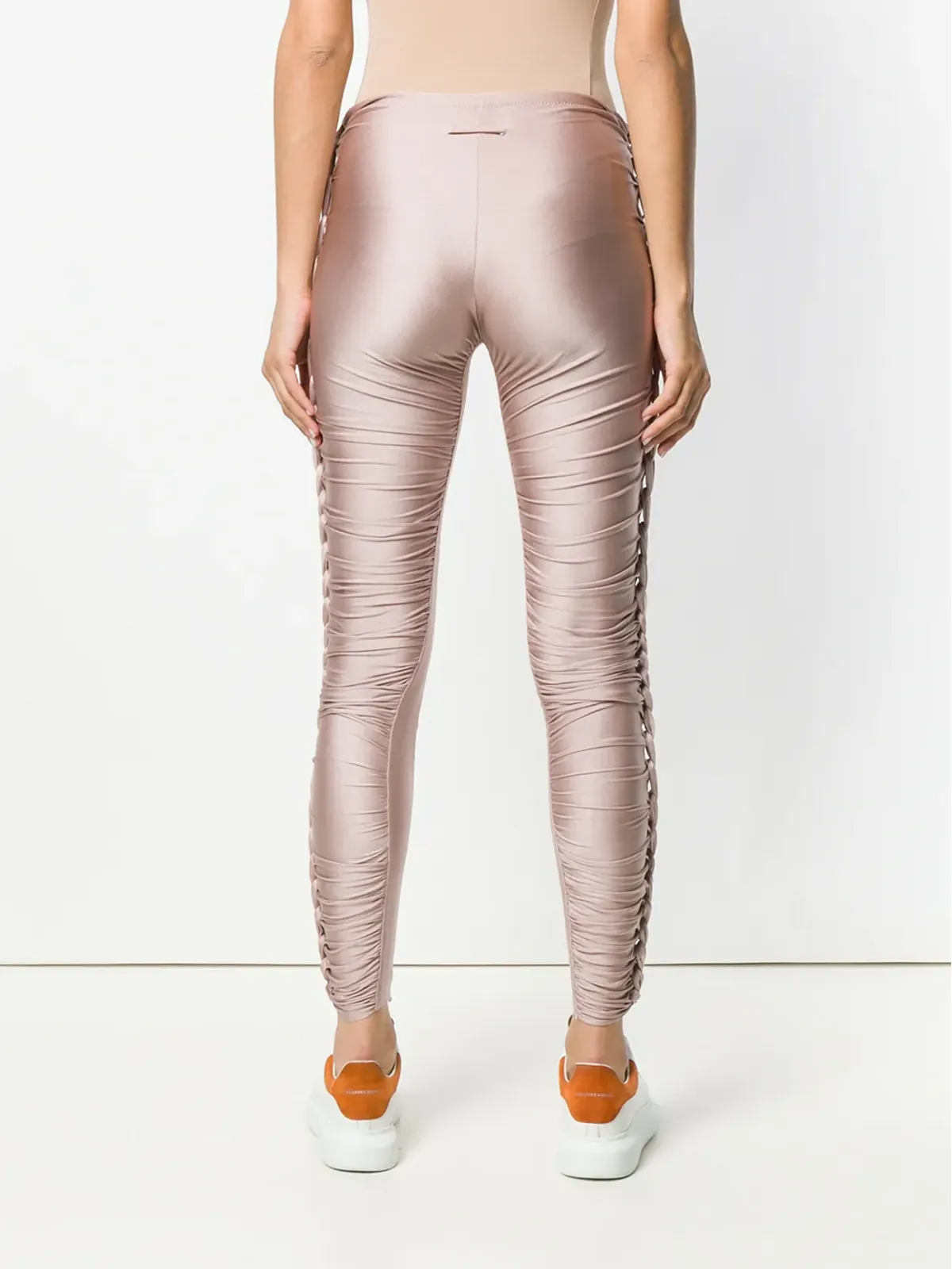 Jean Paul Gaultier Pre-Owned ストレッチプライテッドギャザー パンツ - 画像4