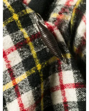 Jean Paul Gaultier Pre-Owned チェック柄ショールカラーコート - サムネイル5