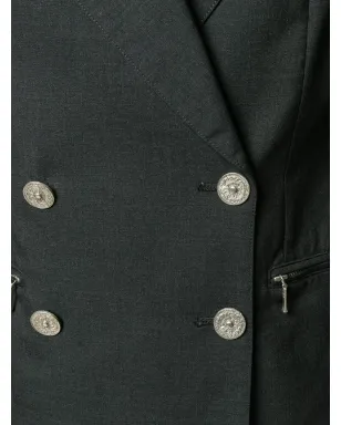 Jean Paul Gaultier Pre-Owned ダブルブレスト コインボタン ブレザー（グレー） - サムネイル5