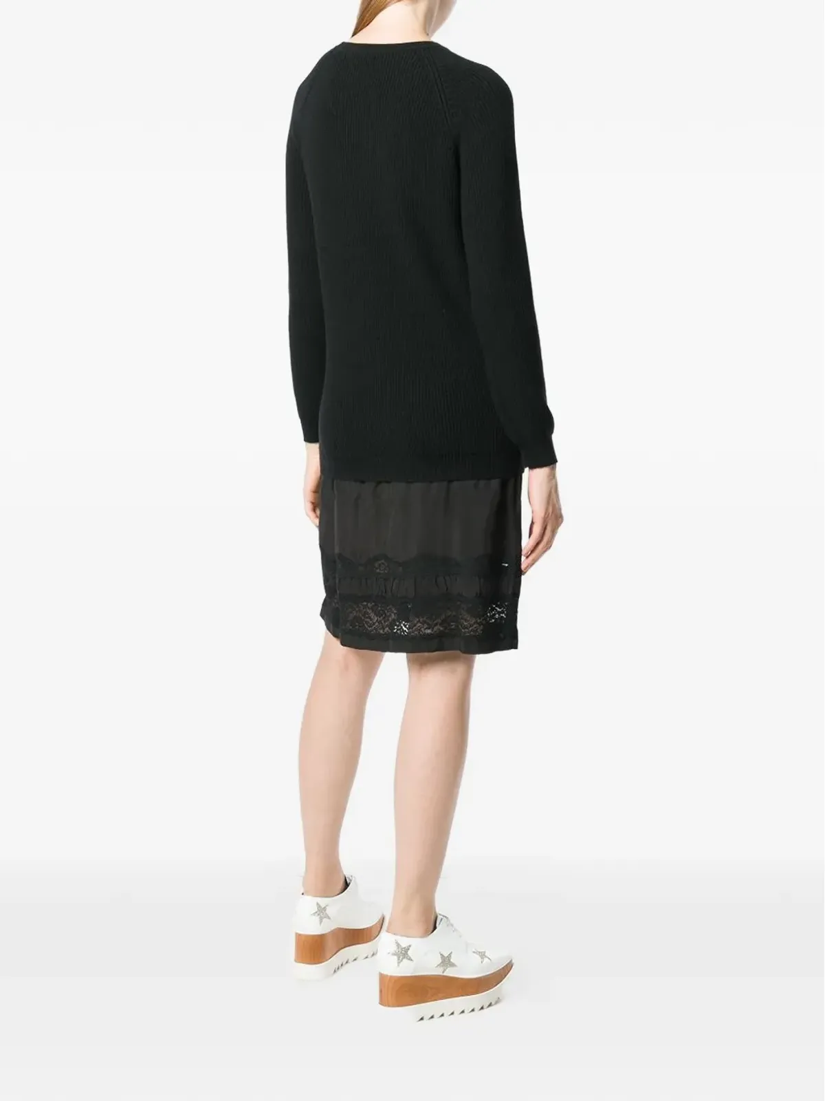 Moschino レースパネルドミディドレス - 画像4