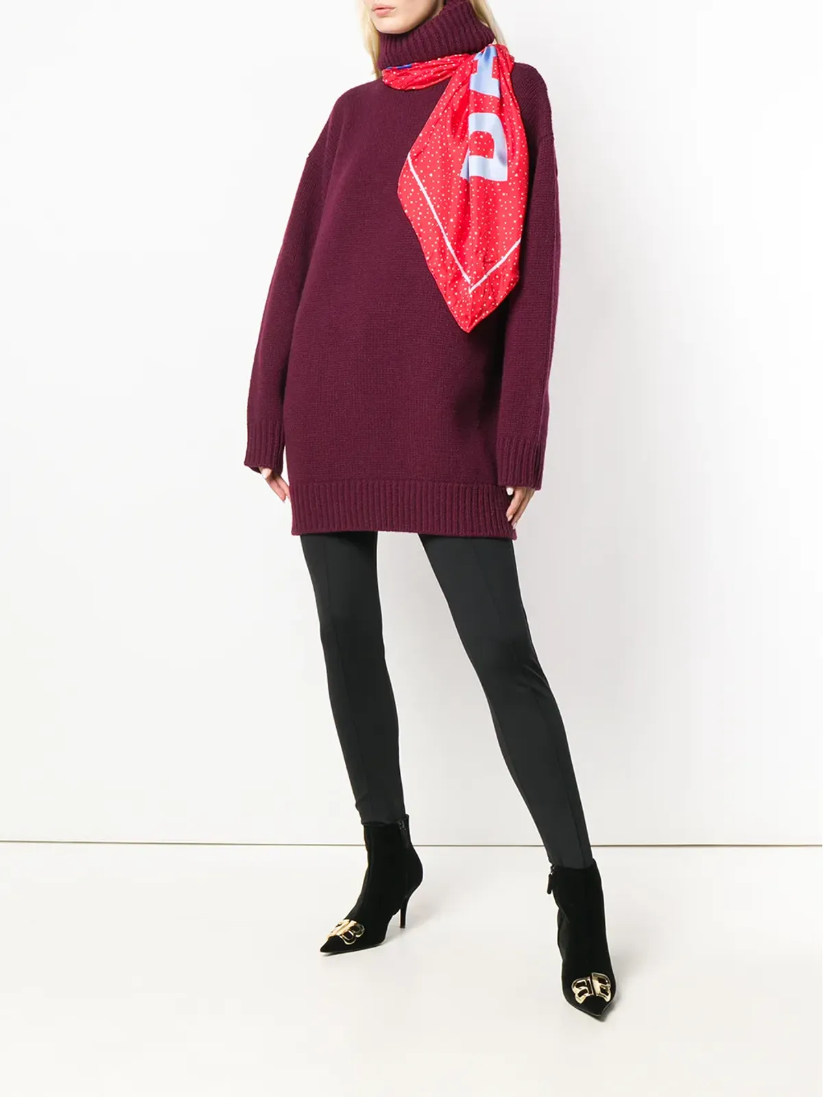 Balenciaga スカーフセーター - 画像2