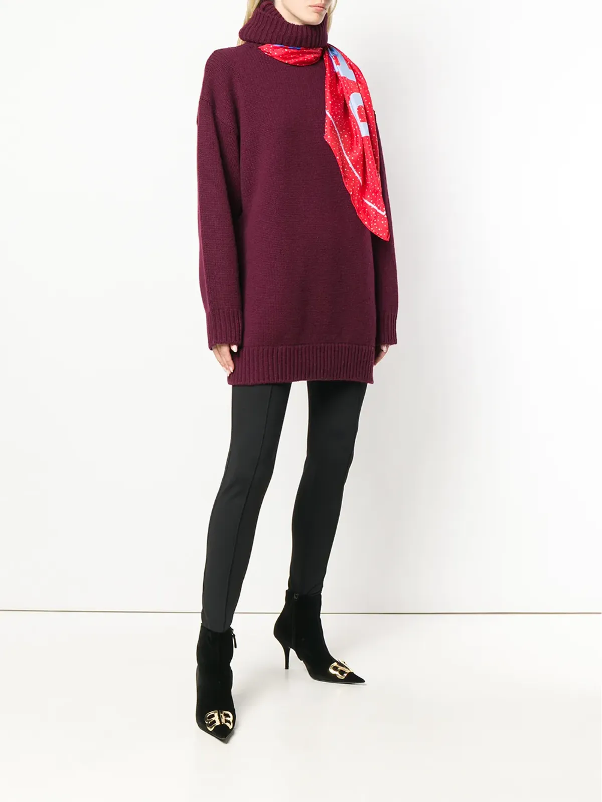 Balenciaga スカーフセーター - 画像3