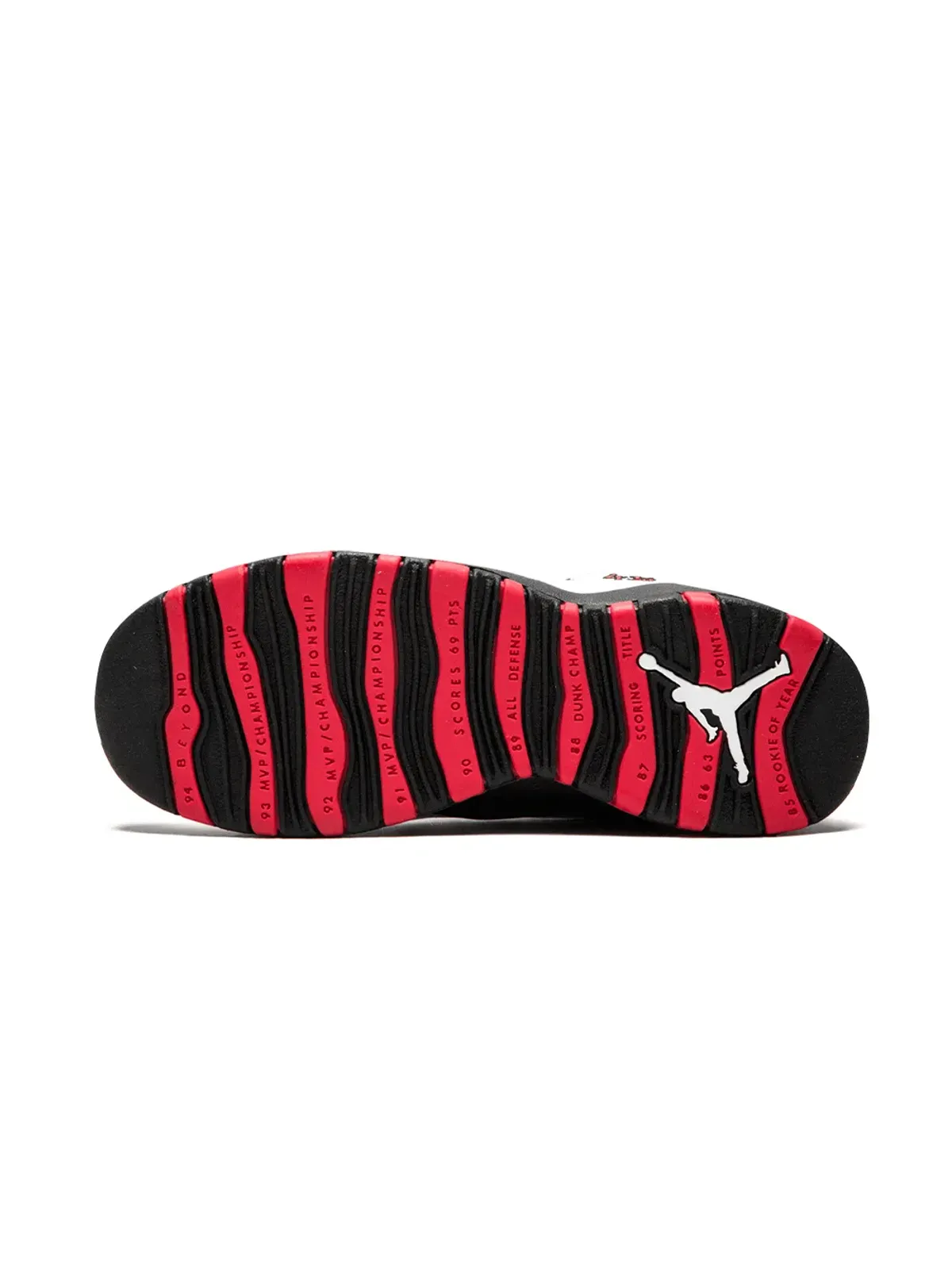 Jordan Kids エアジョーダン 10 レトロ BG「Double Nickel」スニーカー - ホワイト - 画像5