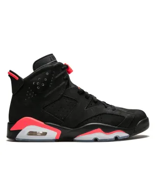 Jordan エアジョーダン 6 レトロ ブラック/インフラレッド スニーカー - サムネイル1