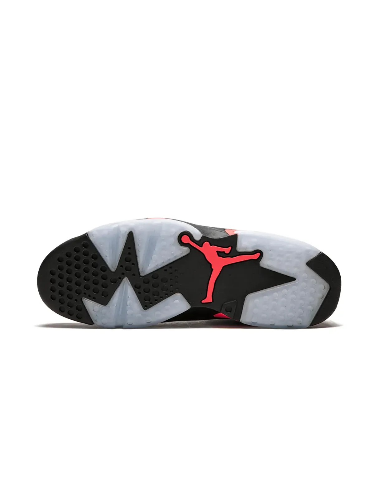 Jordan エアジョーダン 6 レトロ ブラック/インフラレッド スニーカー - 画像5