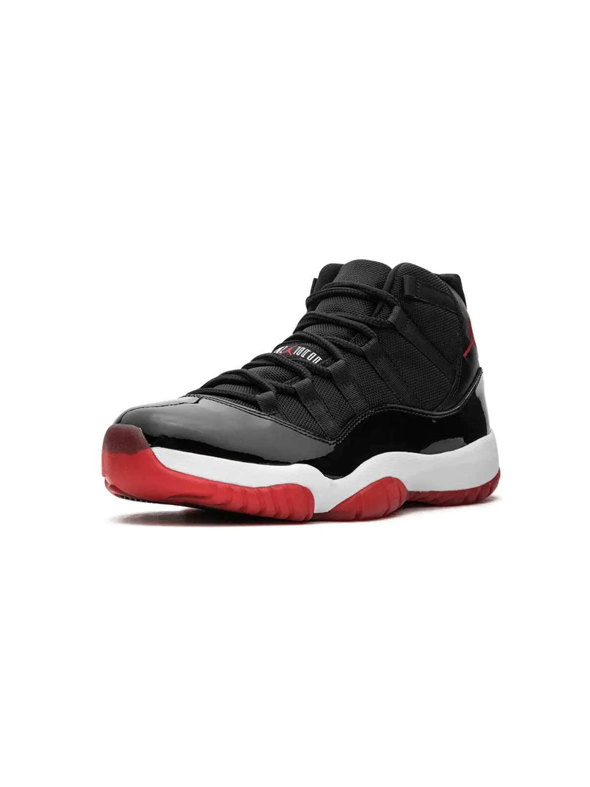 Jordan エアジョーダン11 レトロ 'Bred' スニーカー - 画像4