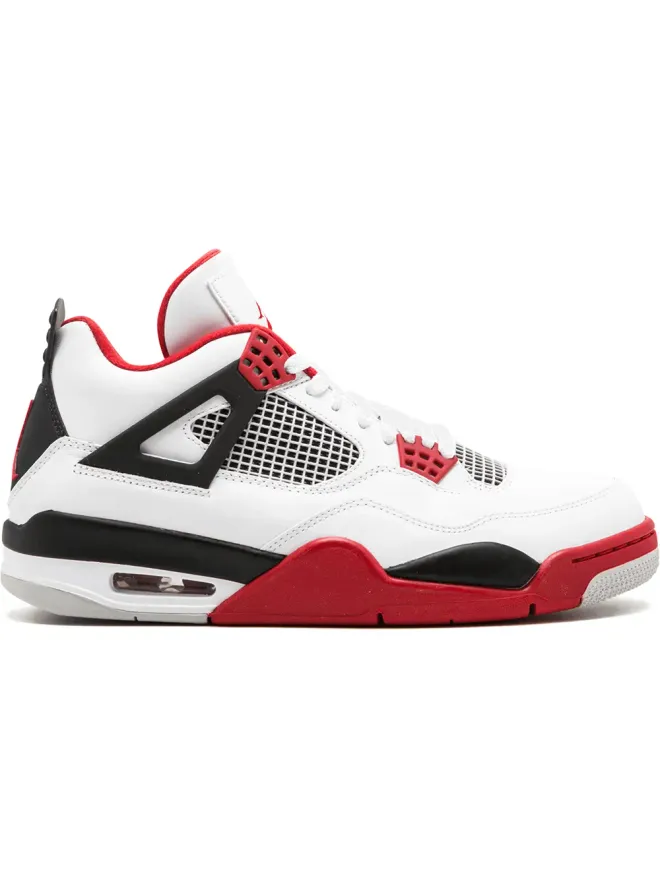 Jordan Jordan エア ジョーダン 4 レトロ "Fire Red" スニーカー - Whiteの商品画像