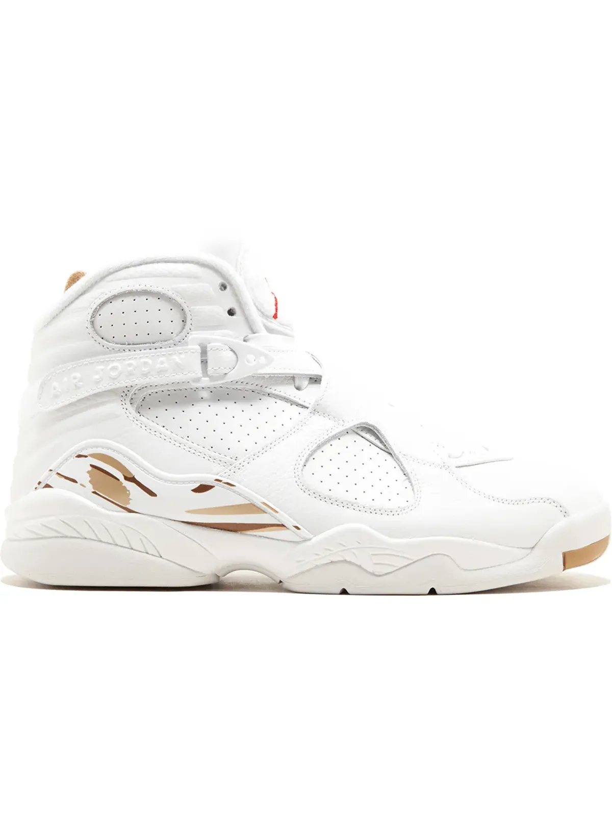 Jordan エアジョーダン 8 レトロ ホワイト スニーカー - 画像1