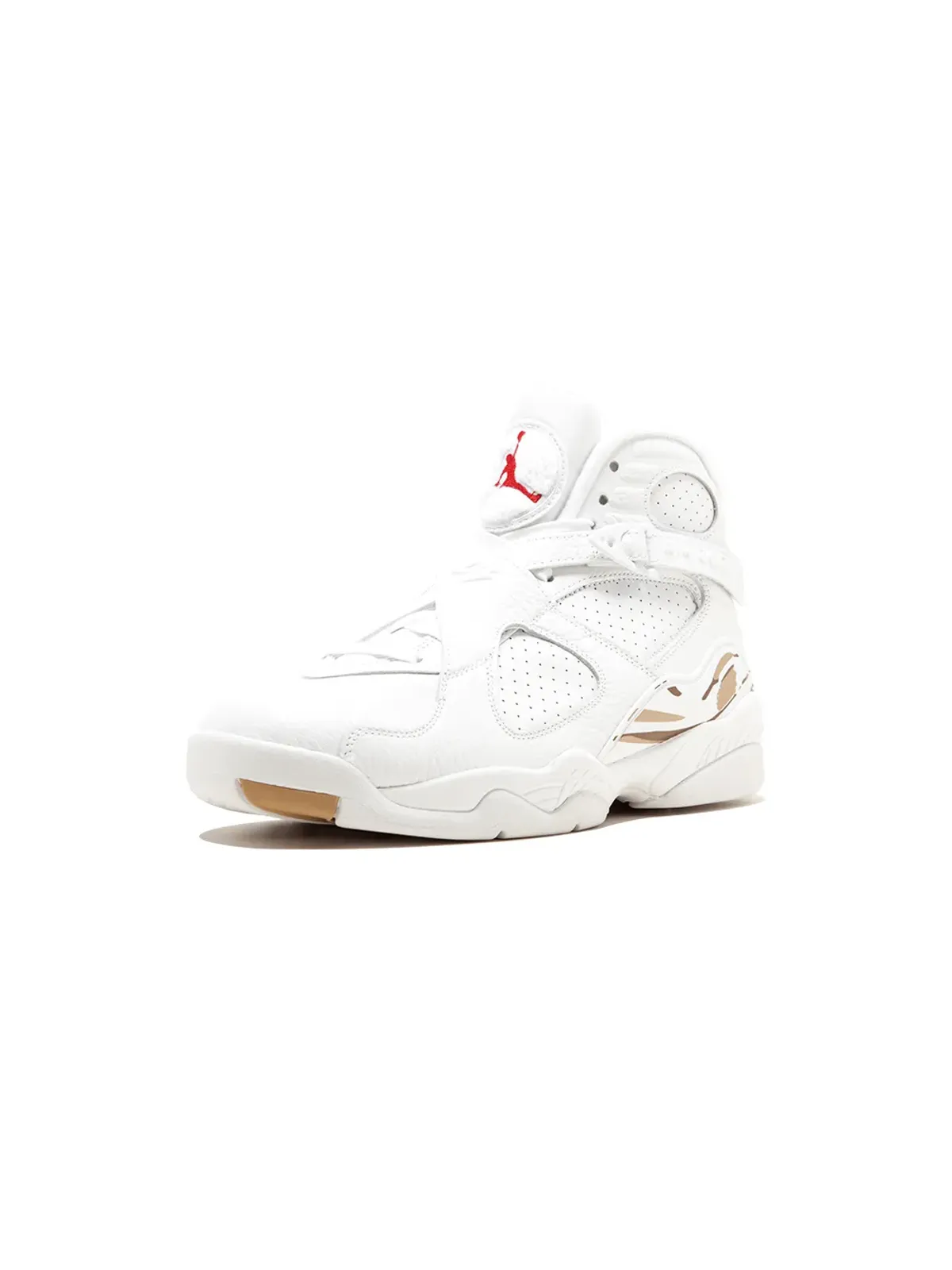 Jordan エアジョーダン 8 レトロ ホワイト スニーカー - 画像4