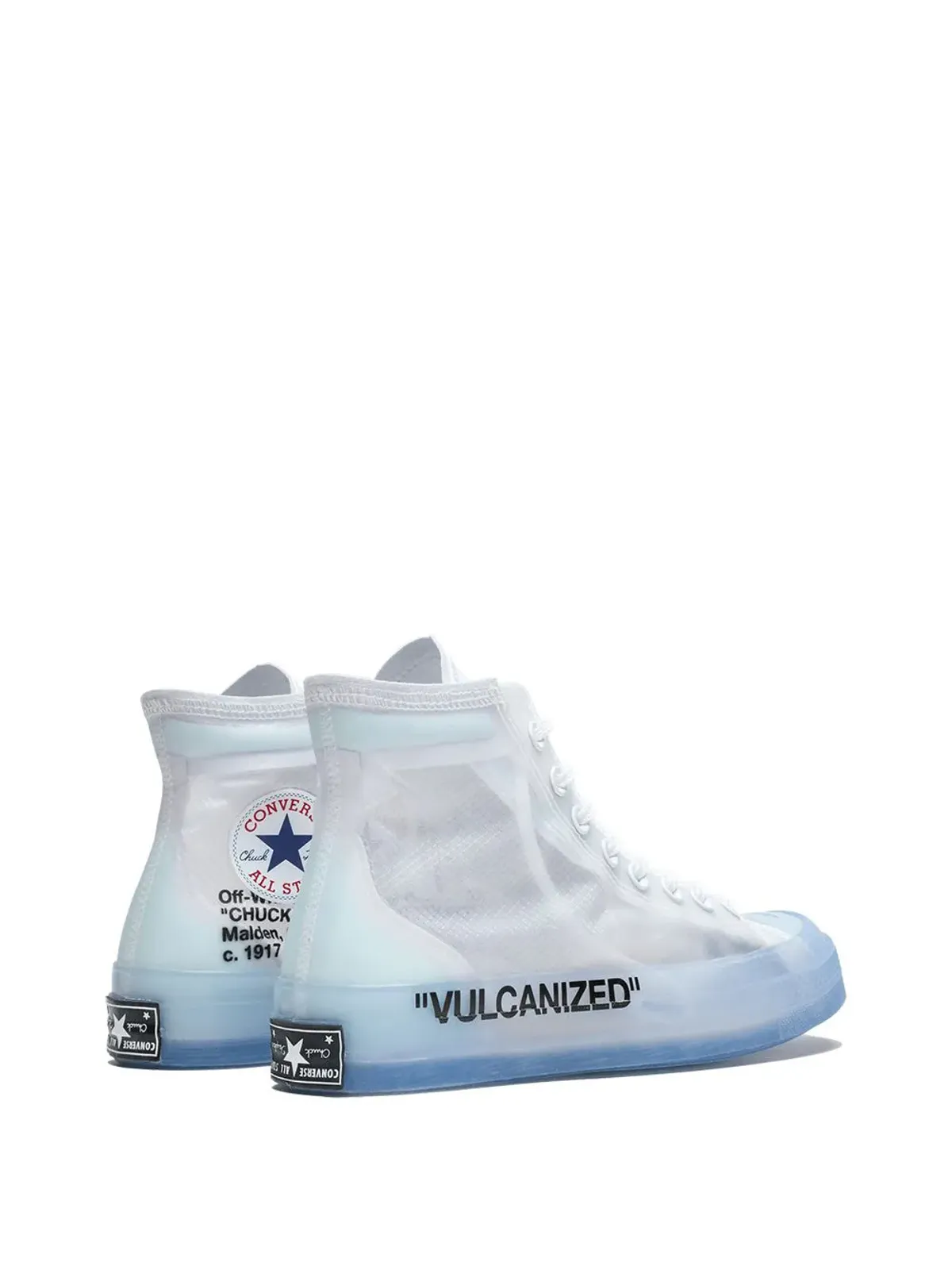 Converse x Off-White Chuck 70 ハイカット スニーカー - 画像3