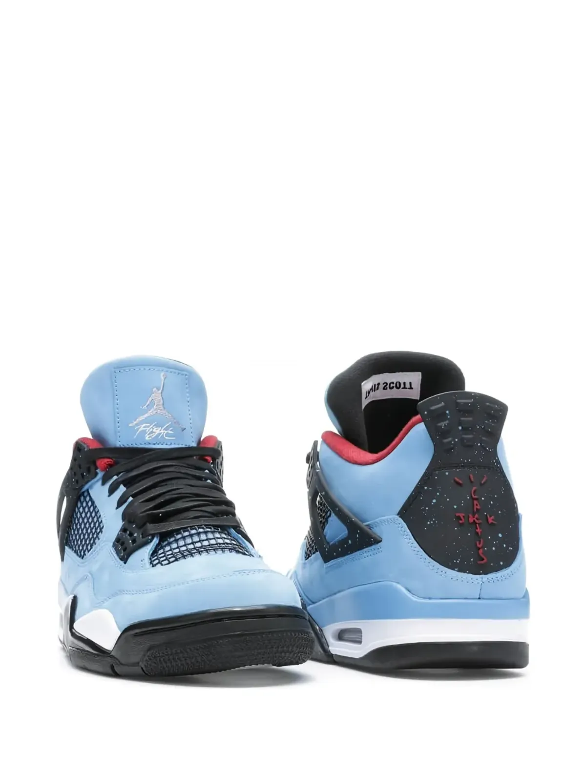 Jordan エア ジョーダン 4 レトロ『Cactus Jack』 トラヴィス・スコット×ジョーダン スニーカー ブルー - 画像2