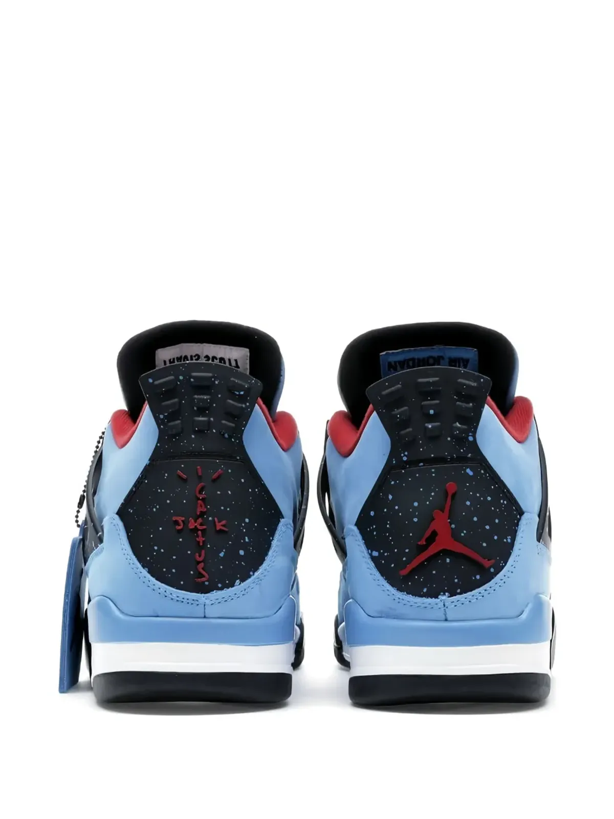 Jordan エア ジョーダン 4 レトロ『Cactus Jack』 トラヴィス・スコット×ジョーダン スニーカー ブルー - 画像4
