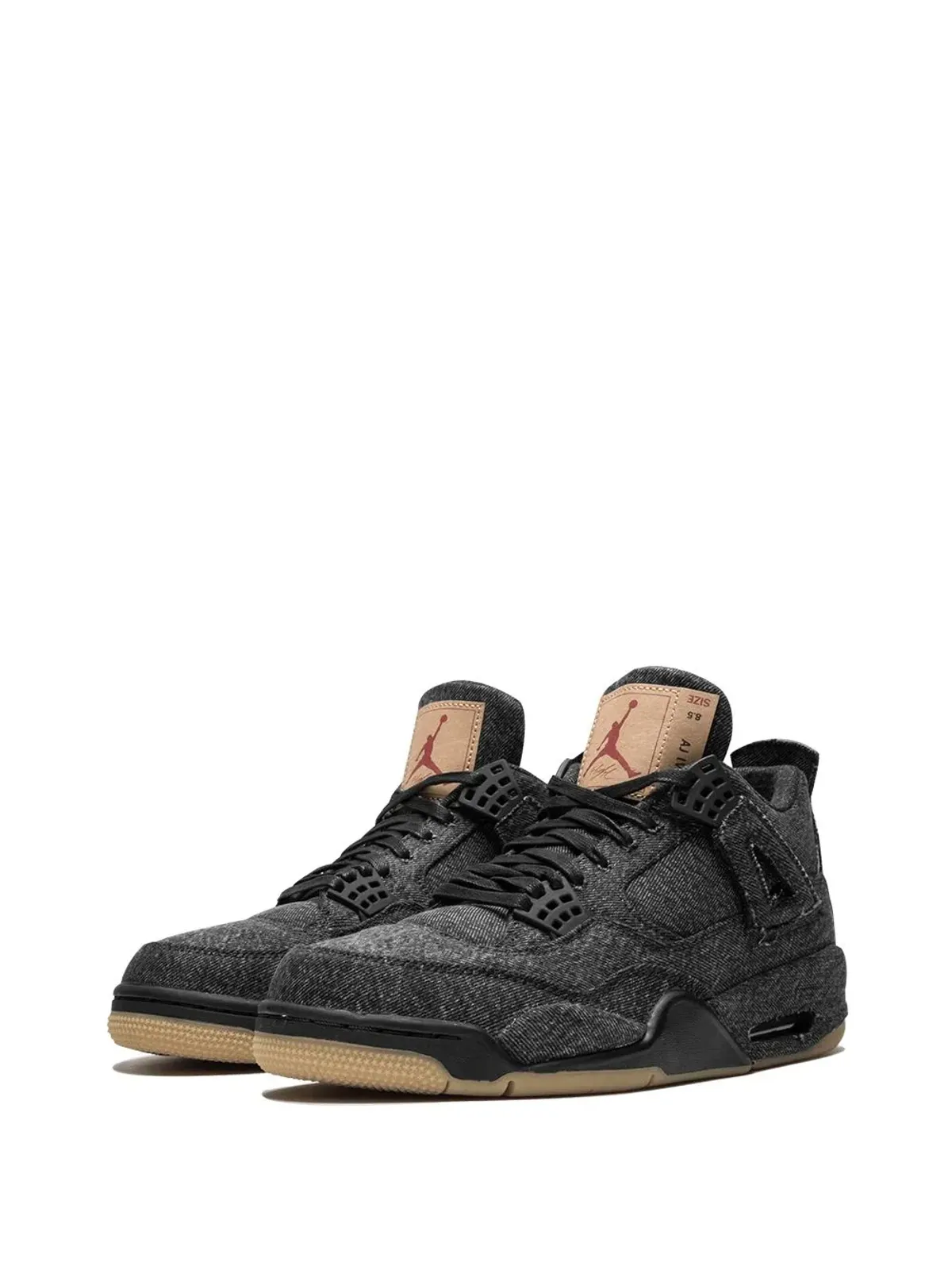 Jordan x Levi's Air Jordan 4 Retro NRG "Black Levis" sneakers - 画像2