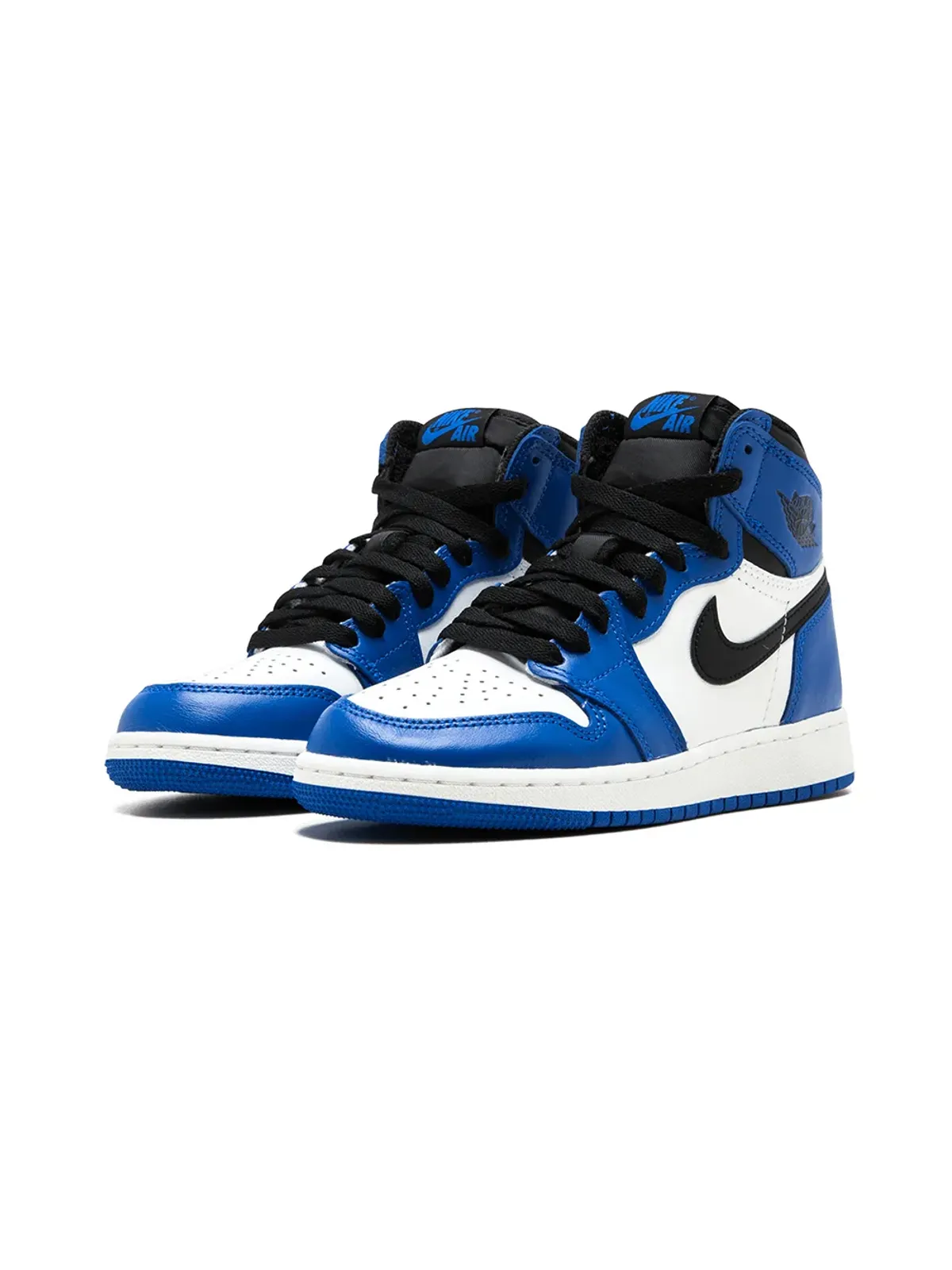 Jordan Kids エアジョーダン1 レトロ ハイ OG BG ゲームロイヤル スニーカー - 画像2