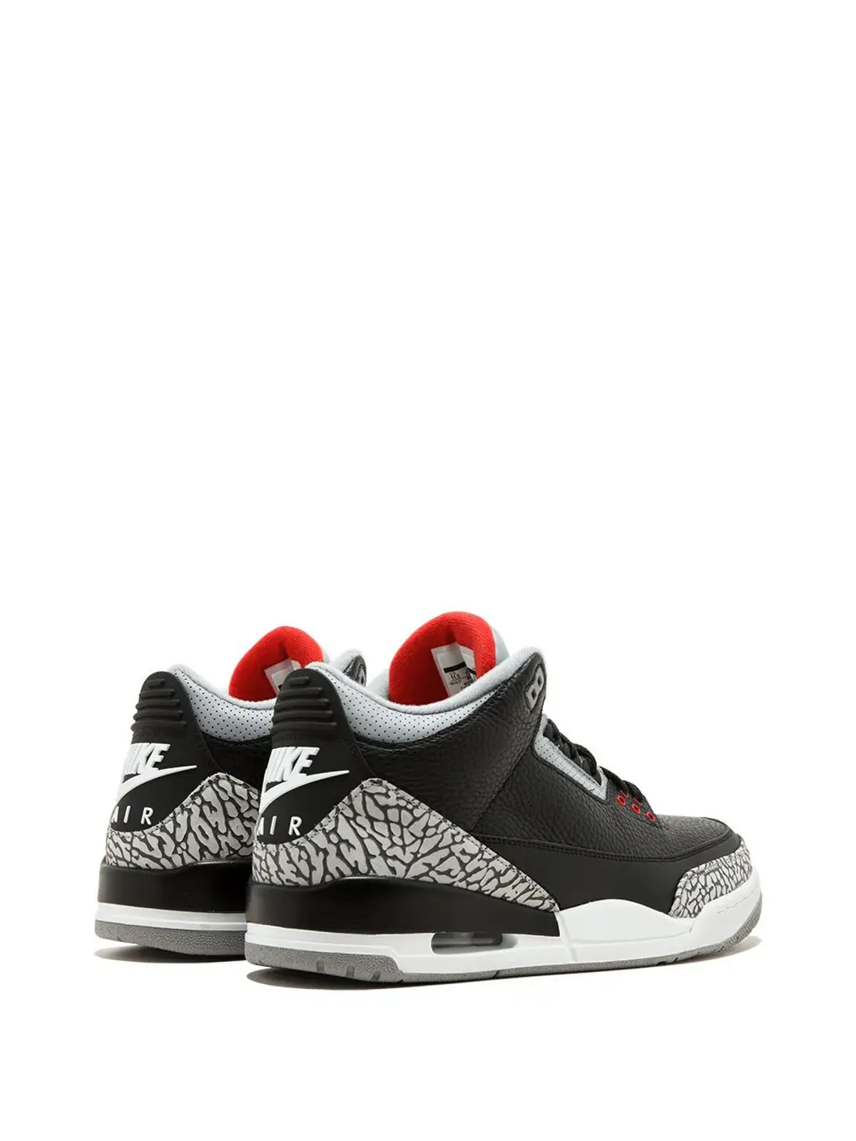 Jordan エアジョーダン 3 レトロ OG ブラック/セメント スニーカー - 画像3