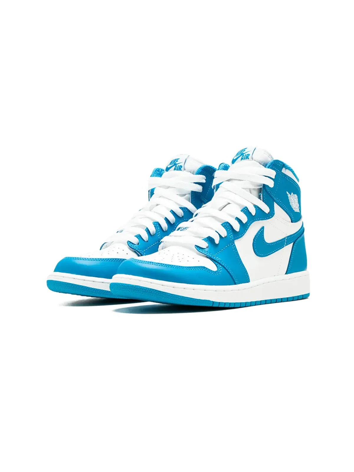 Jordan Kids エアジョーダン1 レトロ ハイ OG BG UNC スニーカー - ホワイト - 画像2