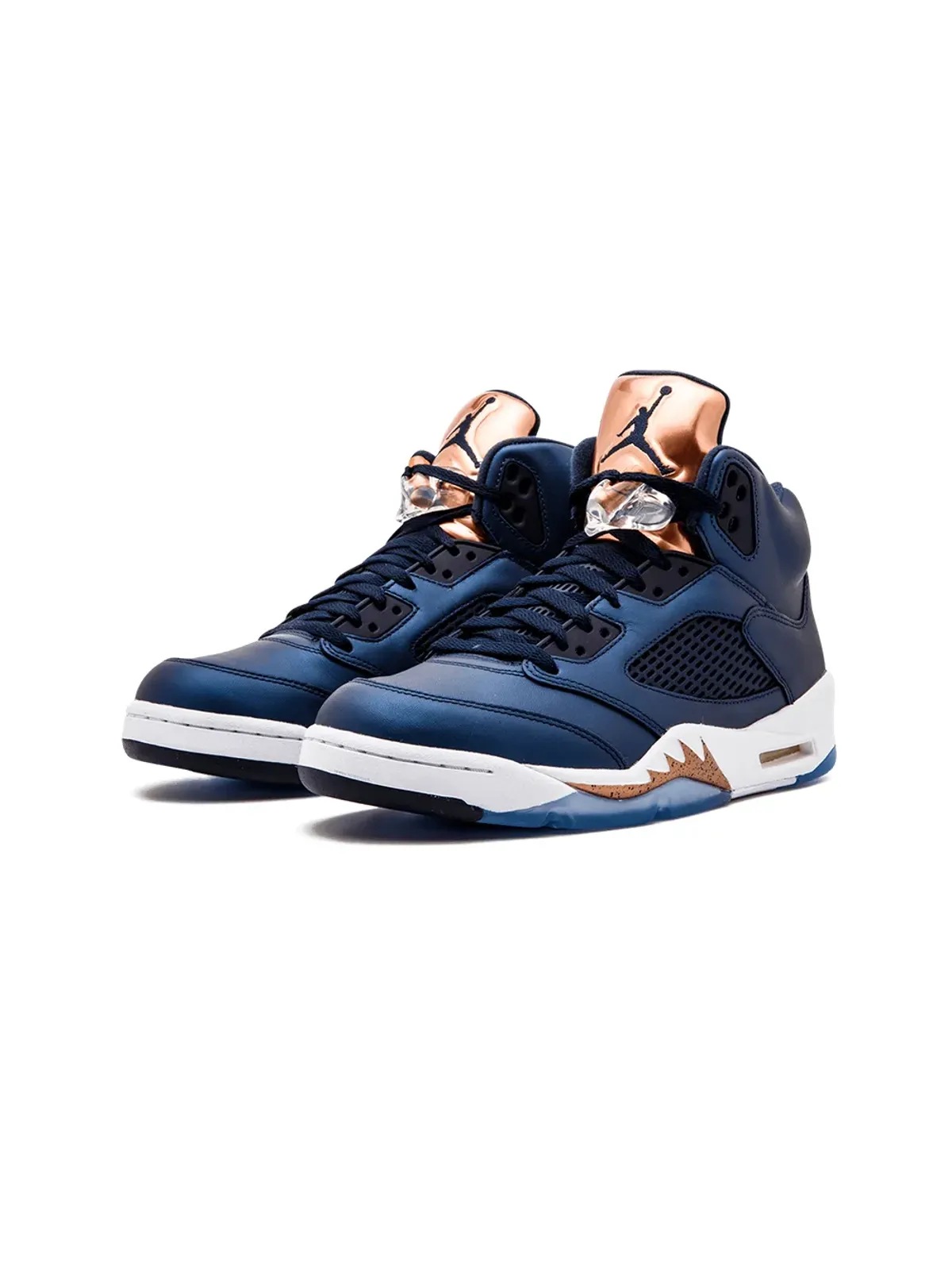 Jordan エアジョーダン5レトロスニーカー ブルー - 画像2