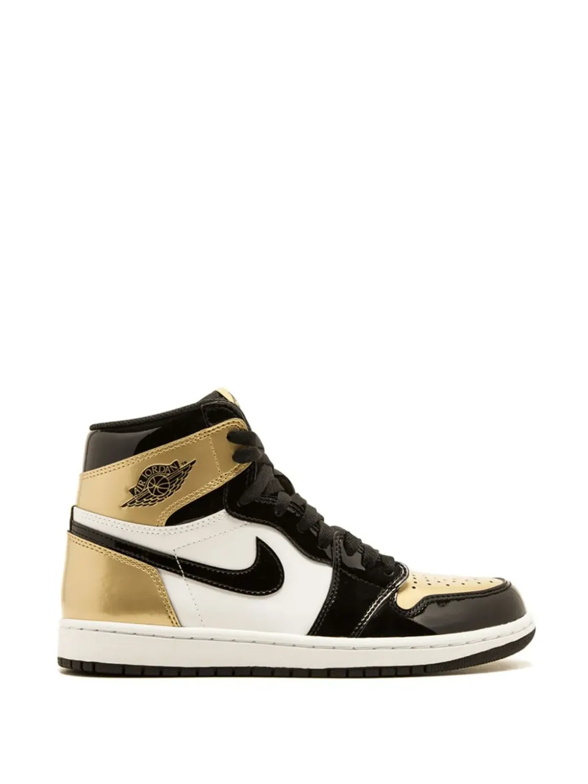 Jordan エアジョーダン 1 レトロ ハイ OG NRG ゴールドトップ3 スニーカー - 画像3