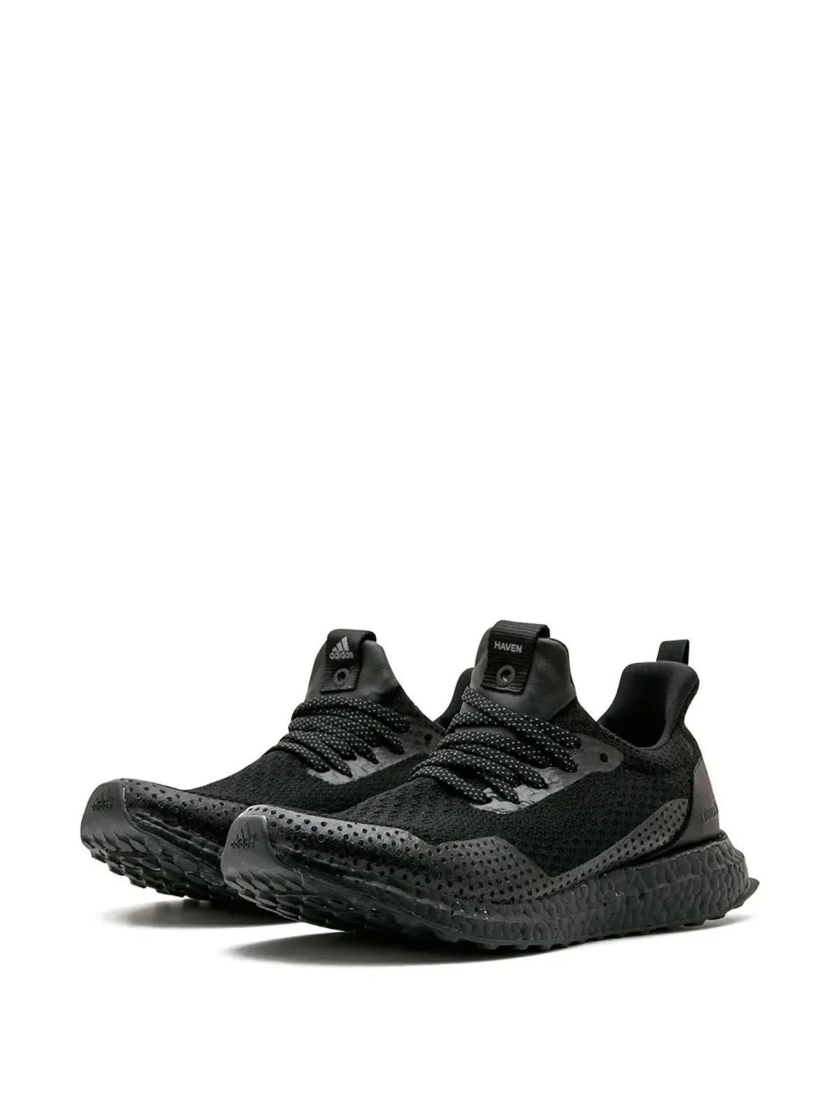 adidas x HAVEN Ultraboost Uncaged Triple Black スニーカー - 画像2