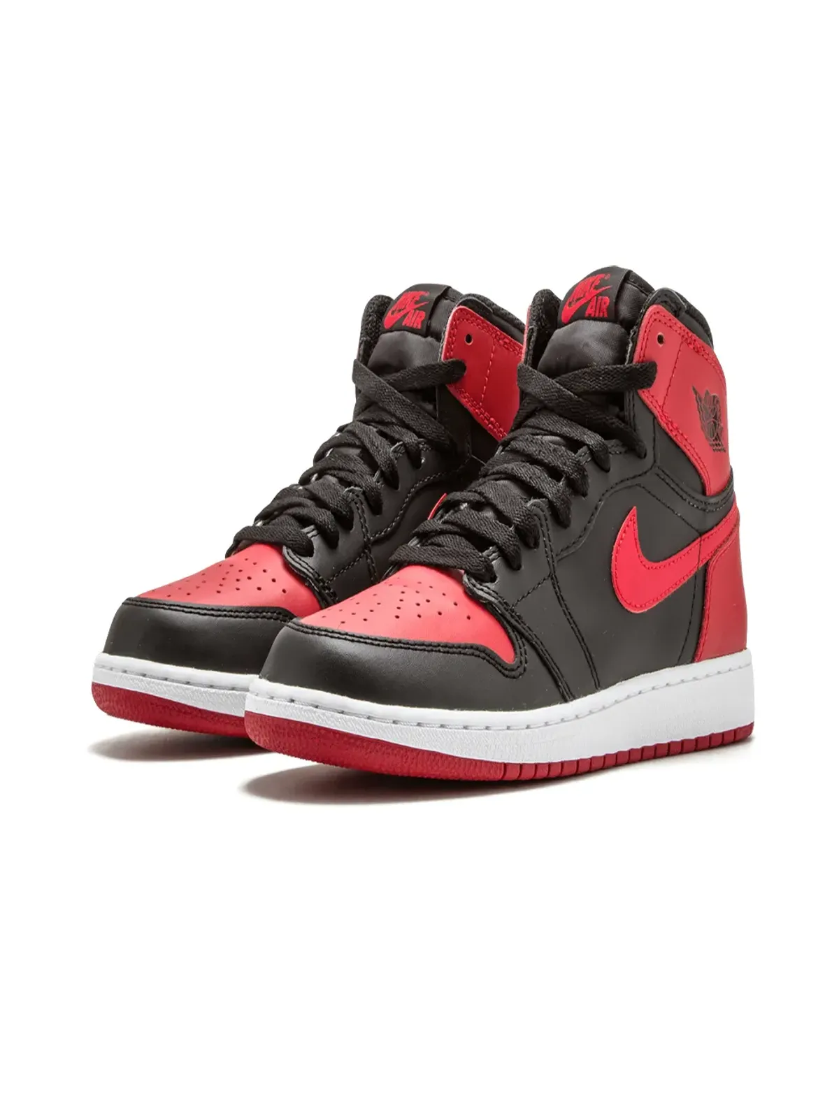 Jordan Kids エアジョーダン 1 レトロ ハイ OG BG Banned 2016 スニーカー - ブラック - 画像2