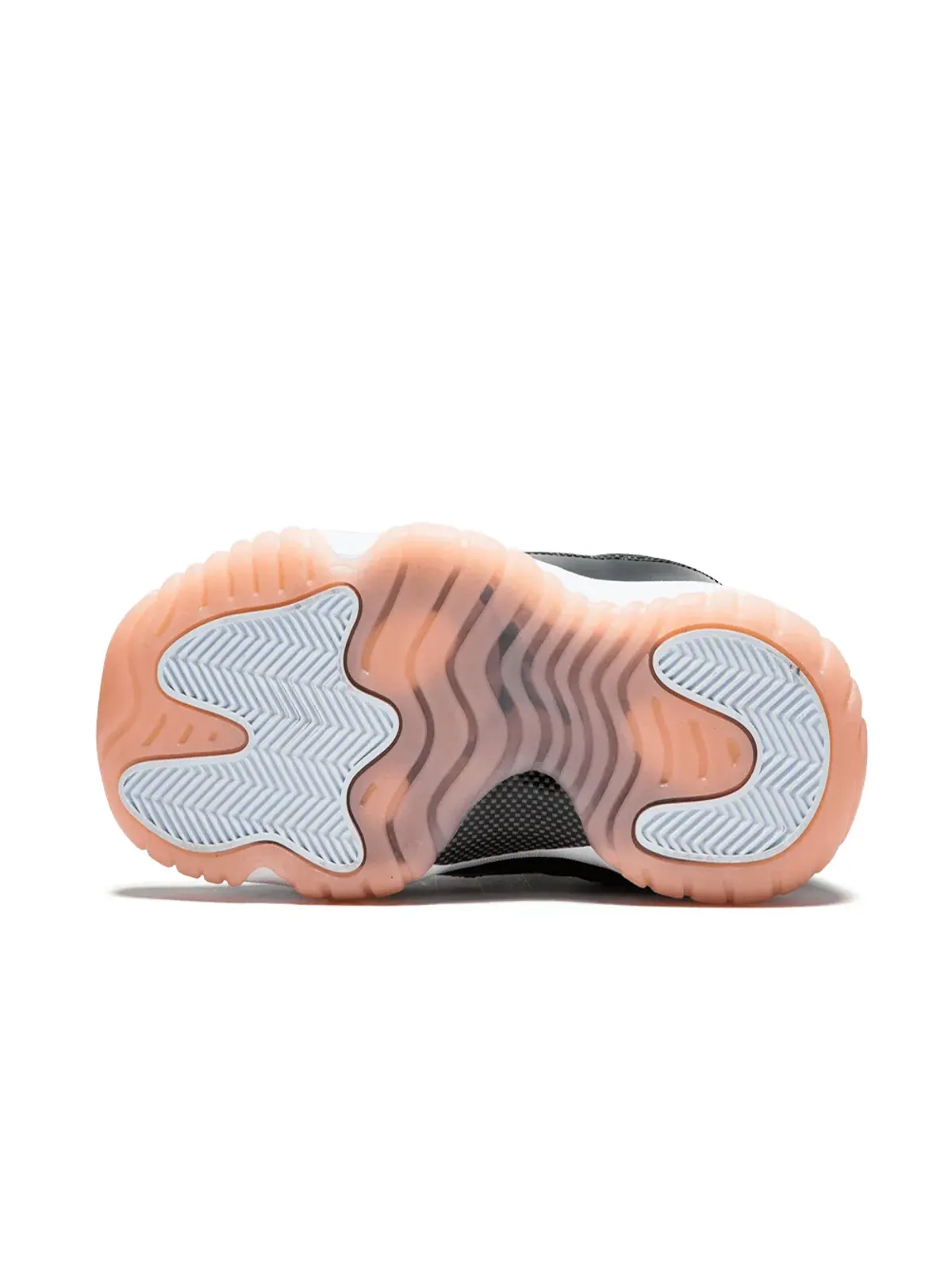 Jordan Kids エアジョーダン11 レトロ ロー GG「Bleached Coral」スニーカー - 画像5
