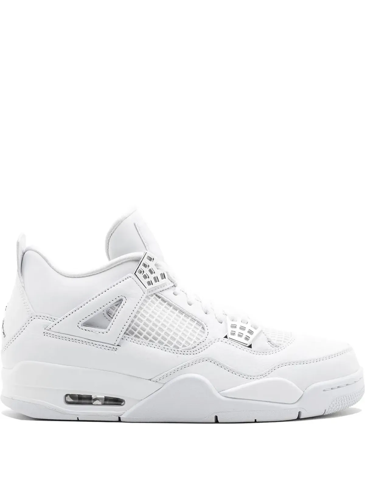 Jordan エアジョーダン4 レトロ「Pure Money」スニーカー ホワイト - 画像1
