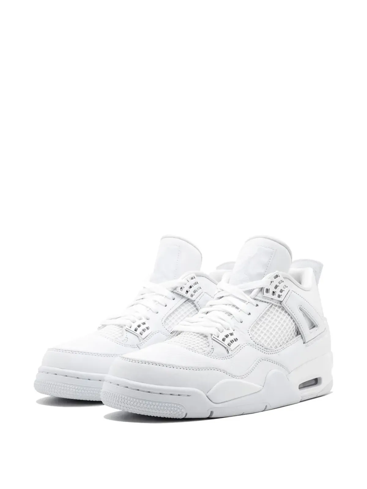 Jordan エアジョーダン4 レトロ「Pure Money」スニーカー ホワイト - 画像2