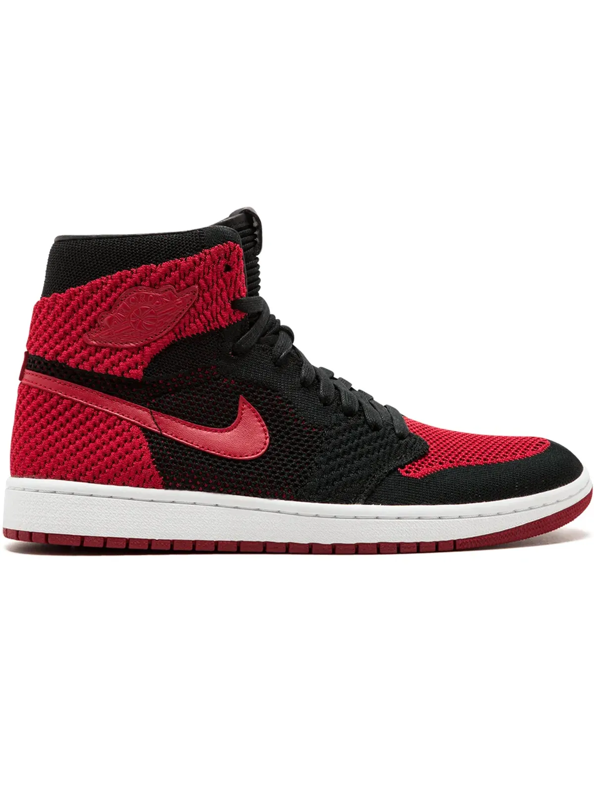 Jordan エアジョーダン 1 レトロ ハイ フライニット スニーカー - 画像1
