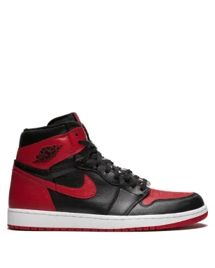 Jordan エアジョーダン 1 Hi H2H Nrg/Chi「Homage To Home」ナンバード スニーカー - ブラック - サムネイル1